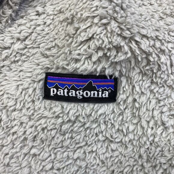 Patagonia Womens Los Gatos Fleece Zip Vest Gray Large - Picture 4 of 7
